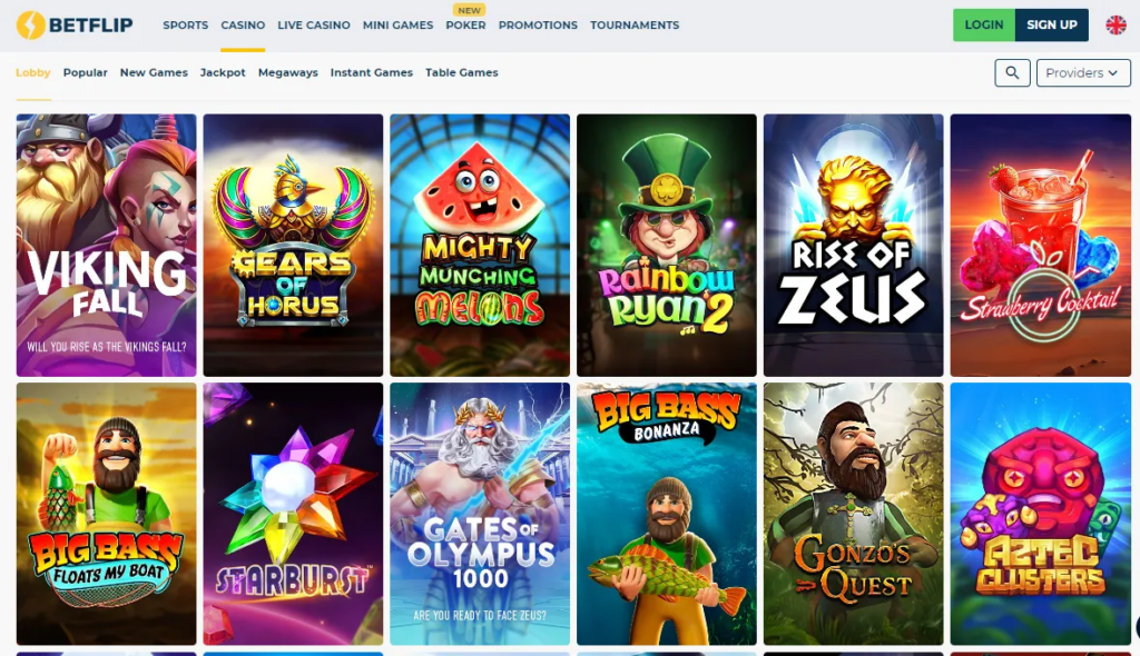 BetFlip Casino review – Get a 100% deposit match bonus and free spins for slots Thailand players in 2025.