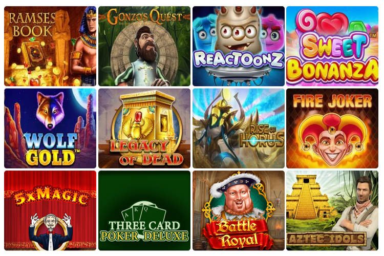 Ice Casino offers a huge variety of slot games from NetEnt, Microgaming, and Pragmatic Play, including progressive jackpots.